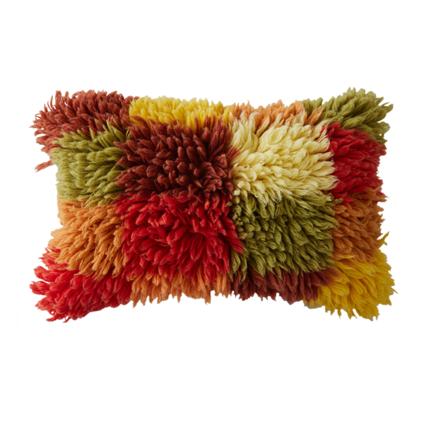Fluffy Rag Cushion