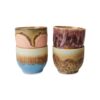 Café Cups Lagoon (set of 4)