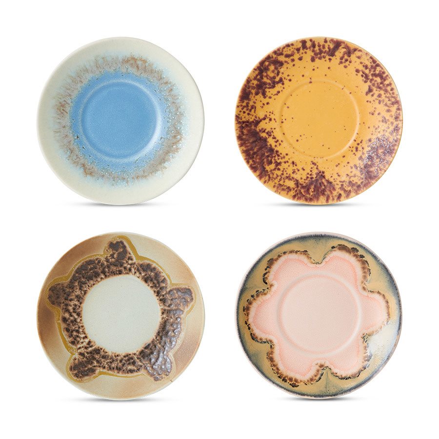 Saucers Ocean (set of 4)
