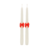 Classic Bow Candle (set of 2)