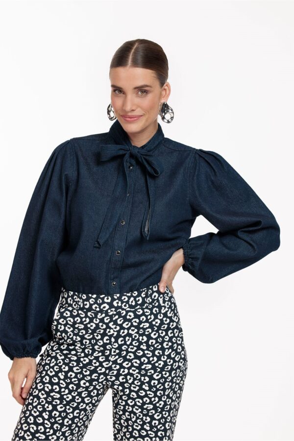 Stella Denim Blouse