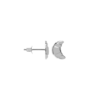 Single Croissant Stud