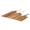 Bread Board Teak (set of 3)