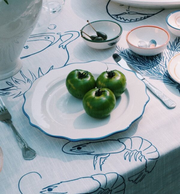 Marine Scalloped Dinner Plate - Afbeelding 2