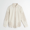Embroidered Voile Shirt