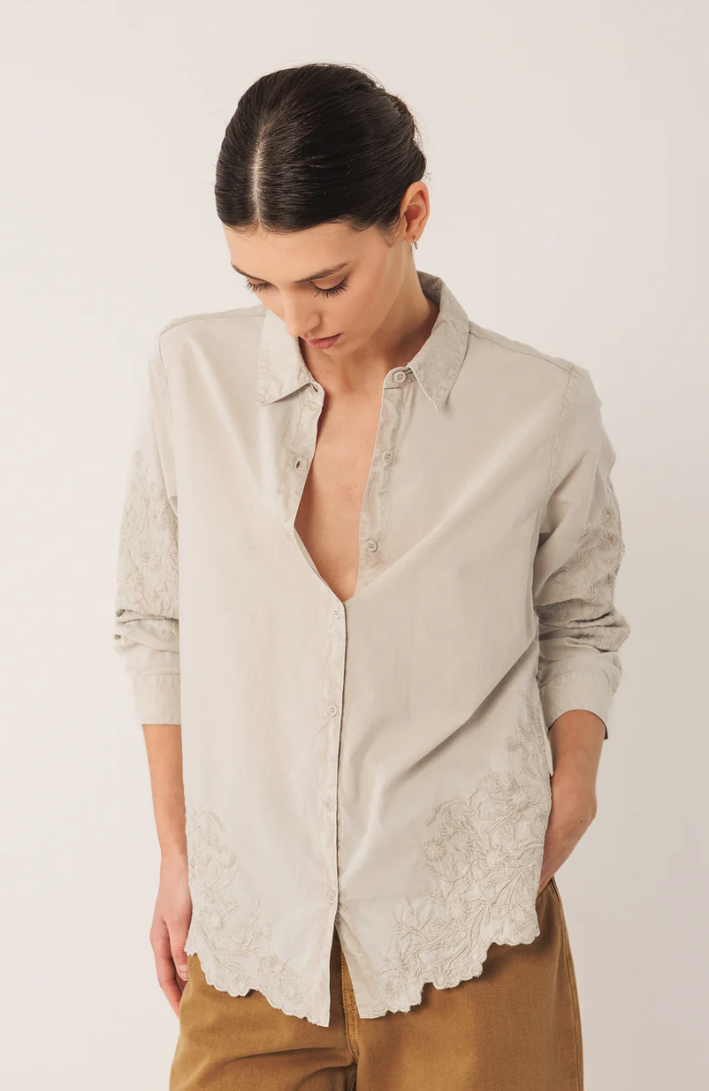 Embroidered Voile Shirt - Afbeelding 2