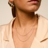 Anchor Plain Necklace Short