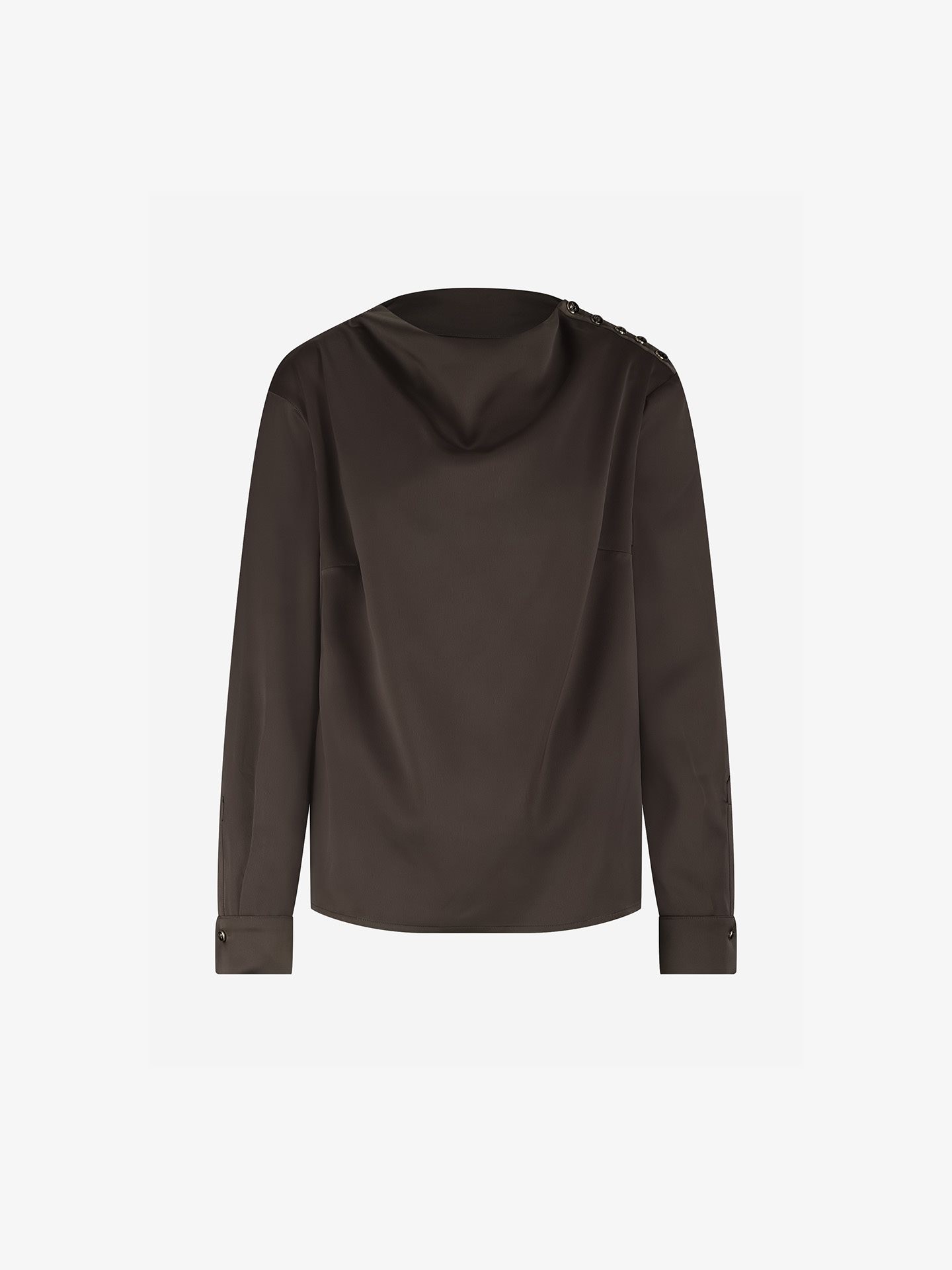 Joline High Collar Blouse