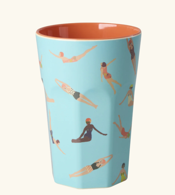 Melamine Cup Retro Swimster
