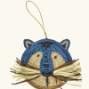 Raffia Animal Wall Decor M