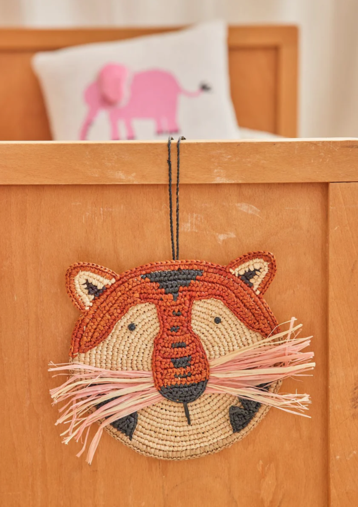 Raffia Animal Wall Decor M - Afbeelding 2
