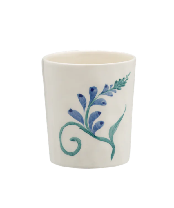 Indigo Flora Latte Cup