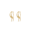 Monkey Business Hoop Earrings