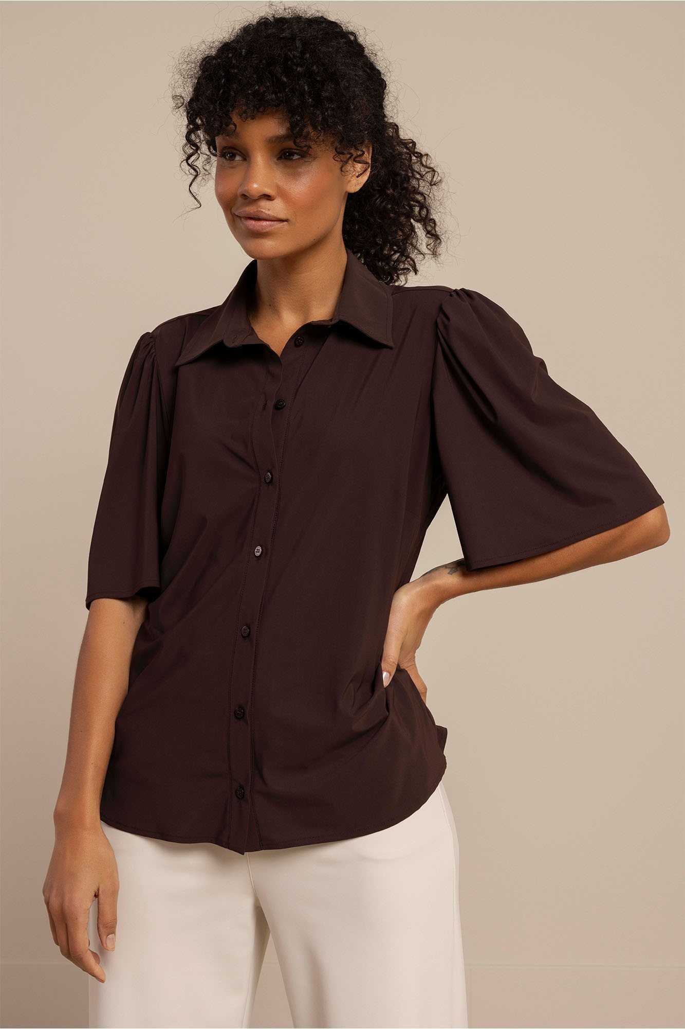 Poppy Butterfly Blouse