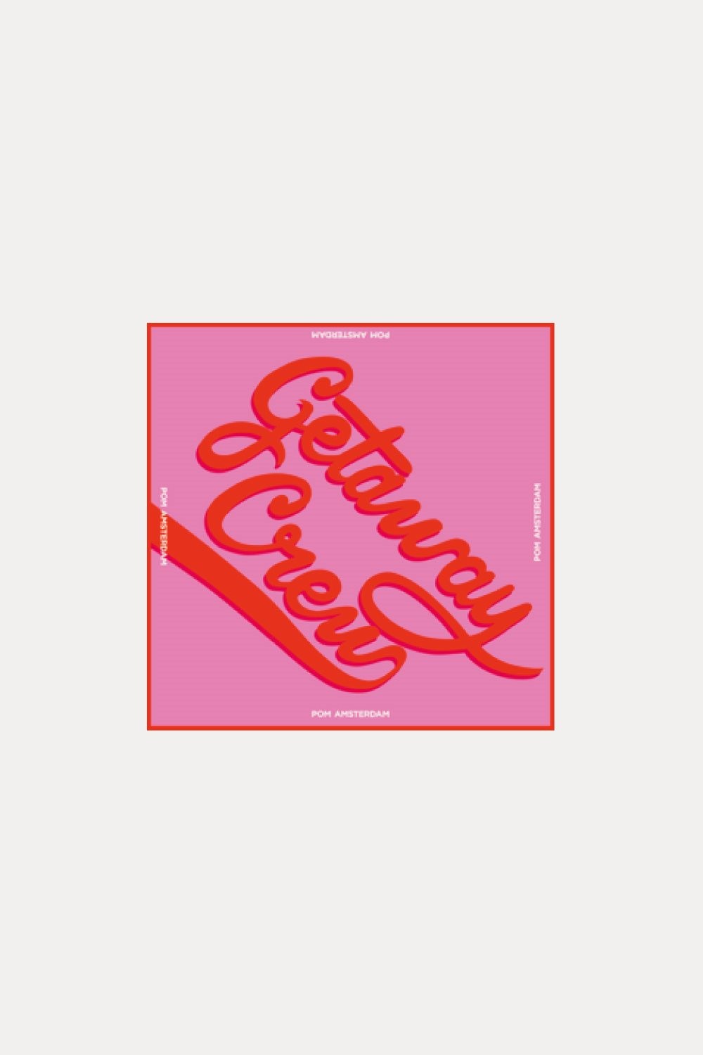 Shawl Getaway Crew Pink