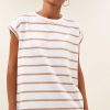 Tobi Heavy Flame Stripe Top