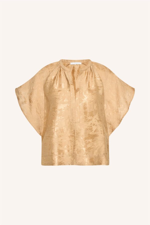 Vina Jacquard Blouse