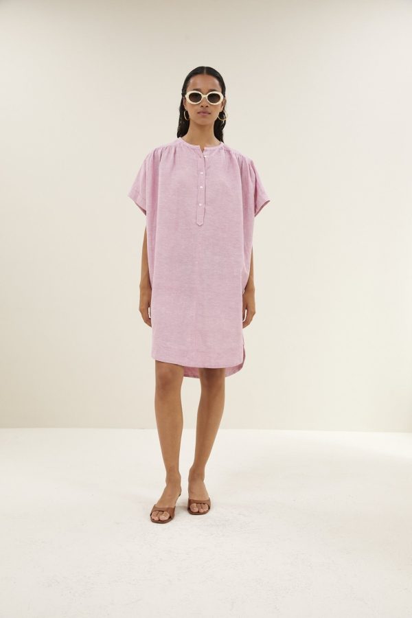 Amber Linen Dress