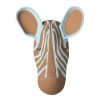 Wall Hanging Zebra Head