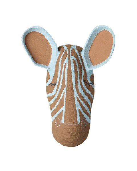 Wall Hanging Zebra Head