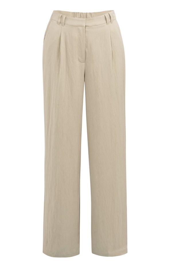 Woven Wide Leg Trousers
