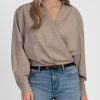 Ozzy Wrap Blouse