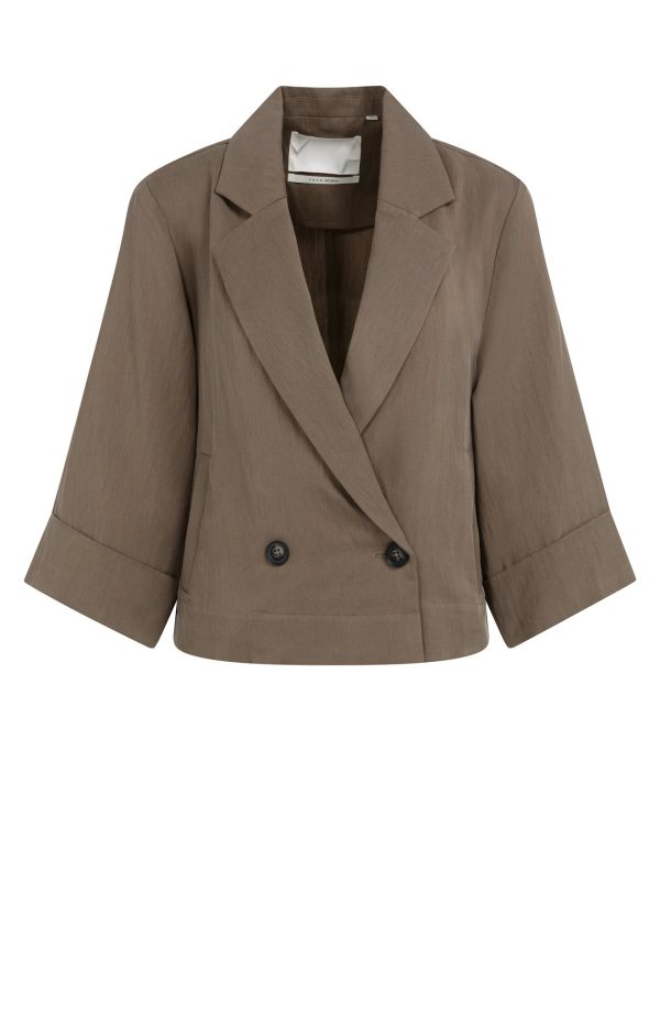 Woven Loose Fit Blazer