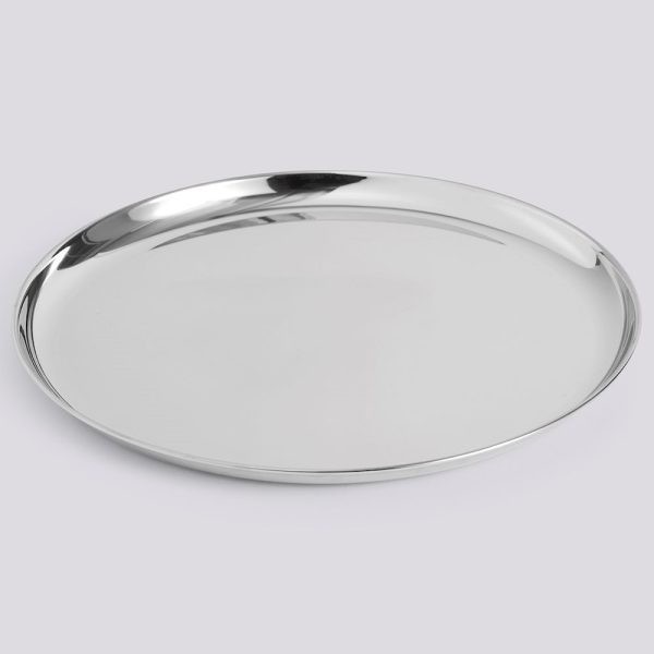 Essential Steel Round Dish M