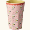 Melamine Cup With Pink Snoopy