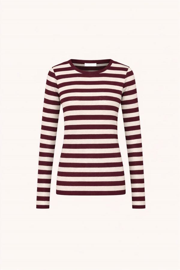 Basic LS Big Stripe Top