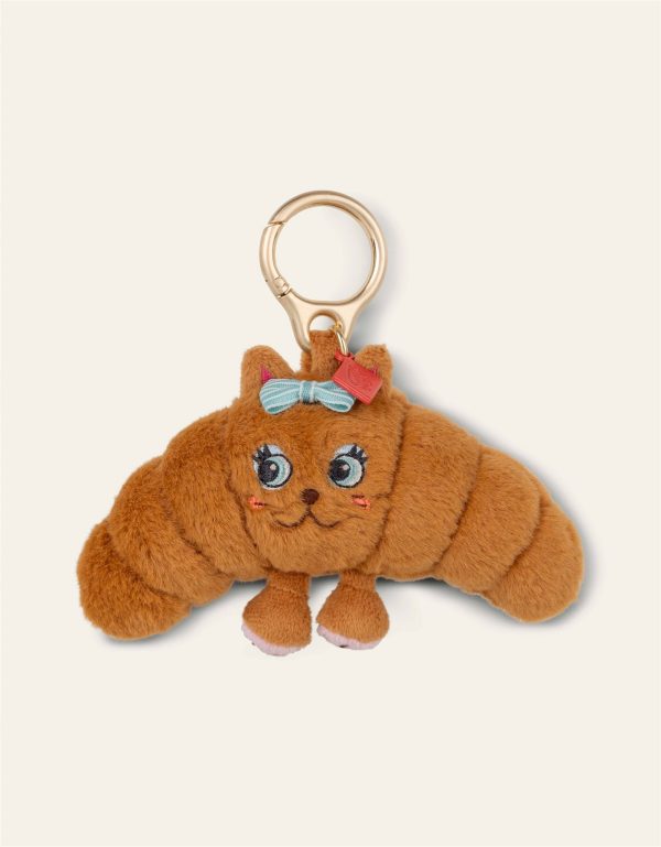 Cat Croissant Bag Charm