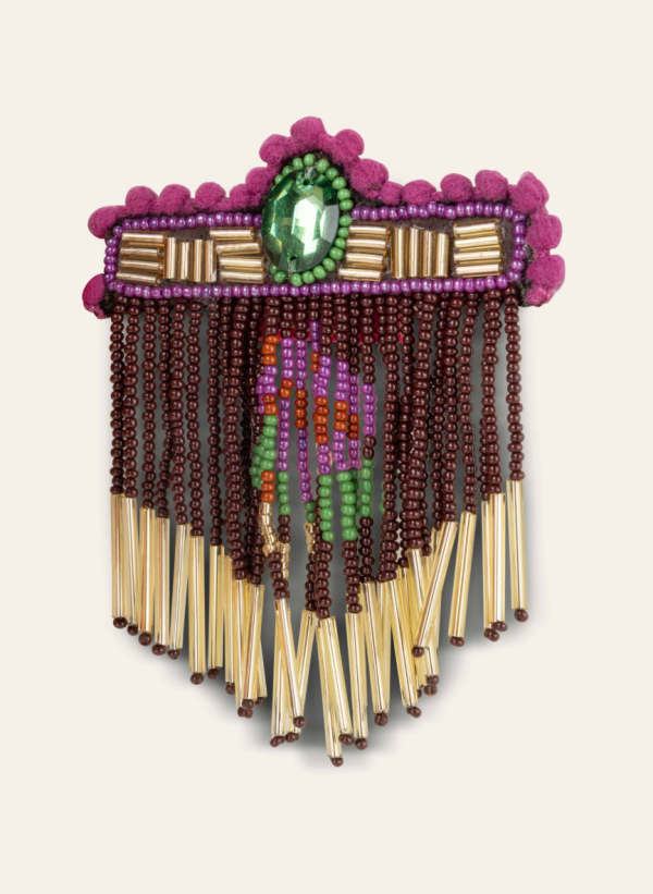 Fringes Brooch