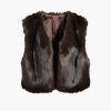 IslaW6 Fake Fur Waistcoat