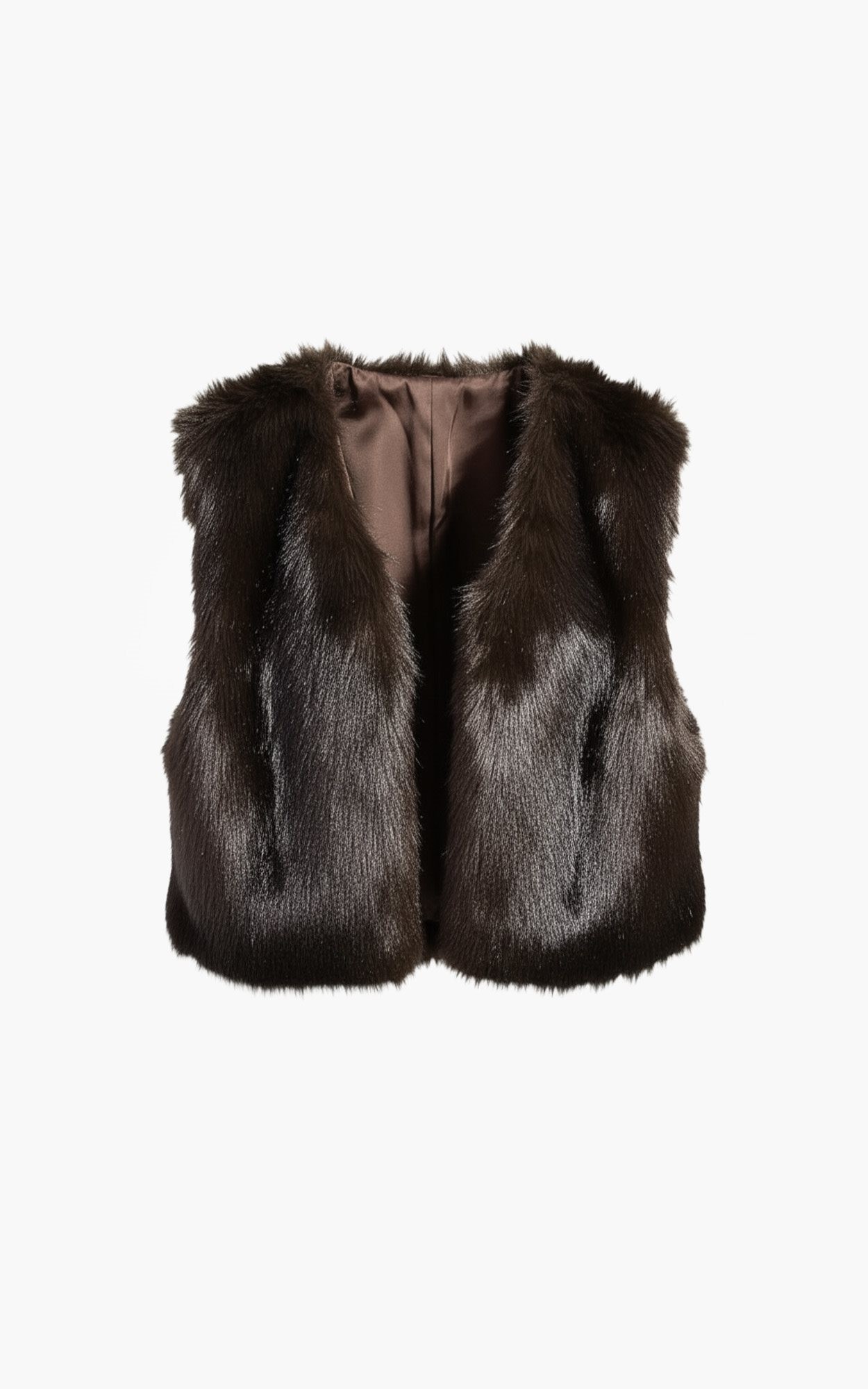 IslaW6 Fake Fur Waistcoat