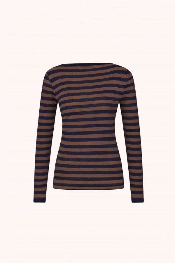 Leya Big Stripe Top