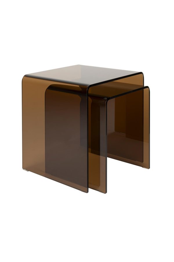 Side Table Vetro Set of 2