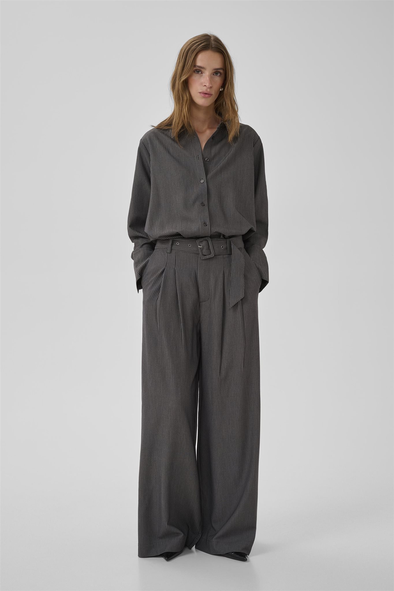 The Pinstriped High Pant