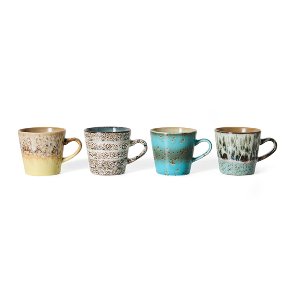 Americano Mugs Set of 4