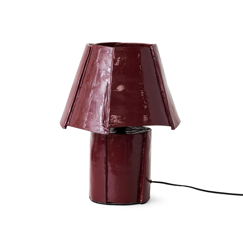 Cotton Maché Table Lamp - Afbeelding 2