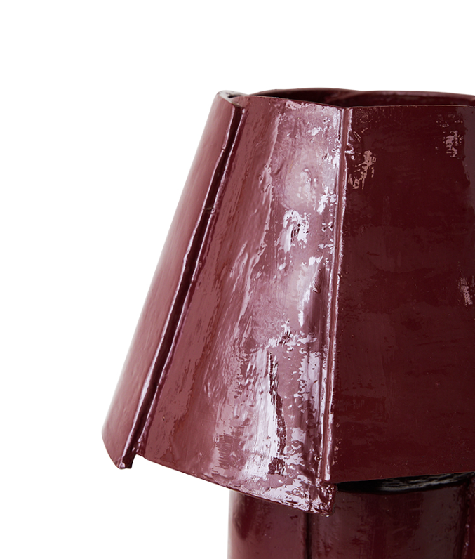Cotton Maché Table Lamp - Afbeelding 3