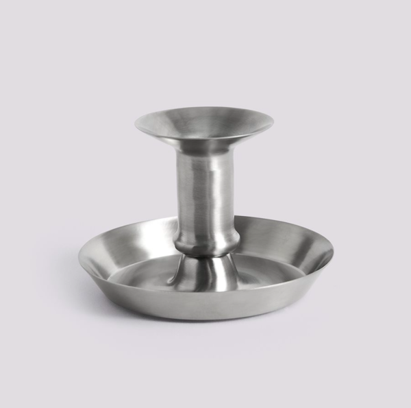 Flare Steel Candleholder Small