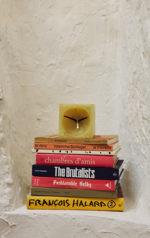 Resin Table Clock