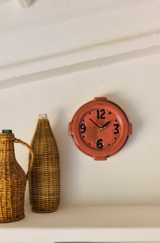 Retro Ceramic Wall Clock