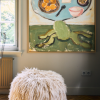 Shabby Pouf