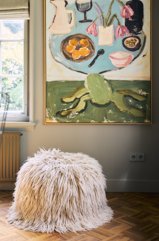 Shabby Pouf