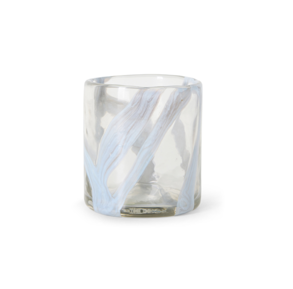 Smoked Glass Tea Light