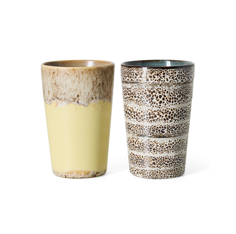 Tea Mugs Set of 2