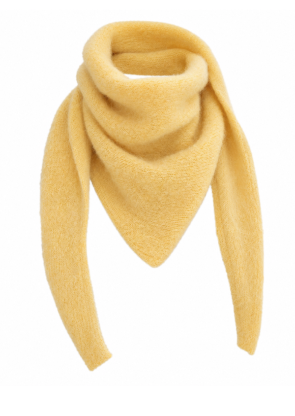 Triangle Scarf Baby Alpaca
