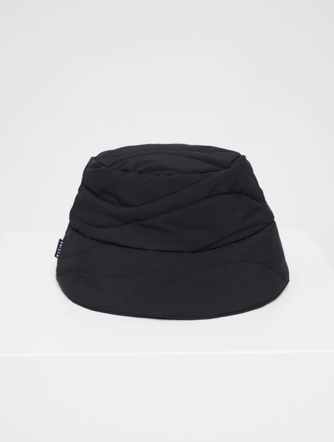 Waves Quilt Padded Bucket Hat