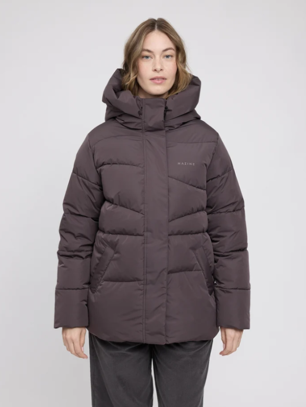 Waves Quilt Puffer Jacket